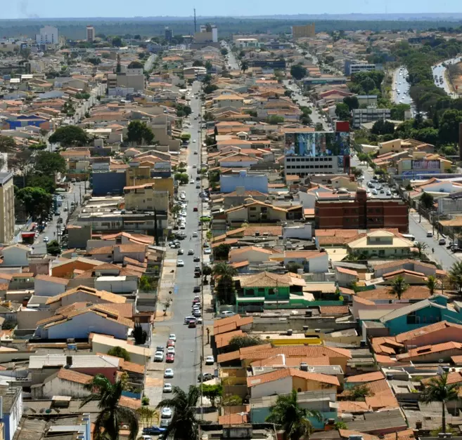 Foto aérea do Riacho Fundo 2 