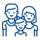 ícone de Ideal para famílias