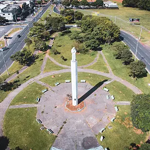 foto aérea de Santa Maria