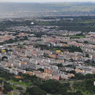 foto aérea do cruzeiro